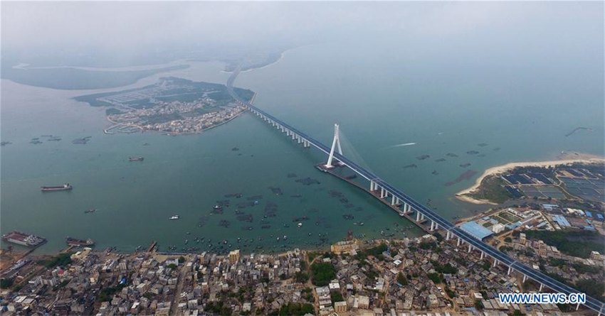 Haiwen-Seebrücke in Hainan nimmt offiziell Betrieb auf